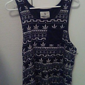 Worn once. On the byas tank top